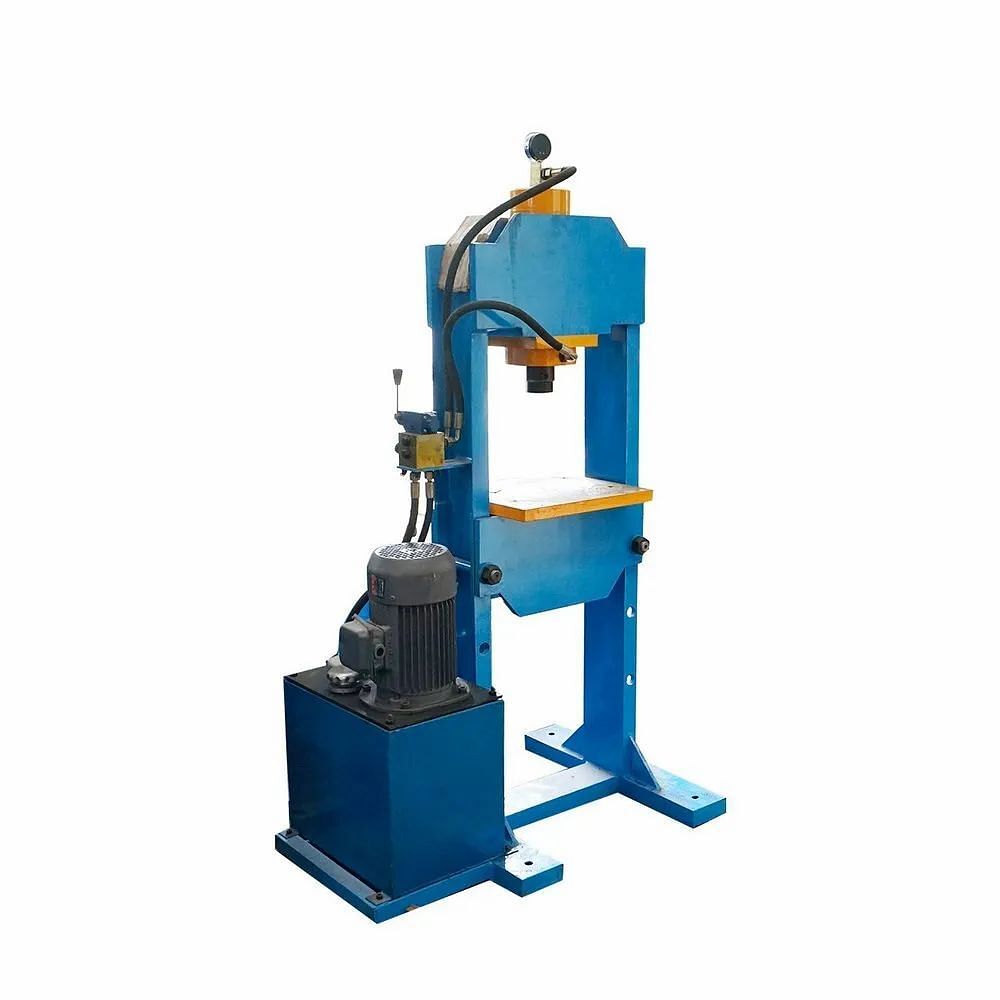 Mild Steel Hydraulic H Frame Machine, Automation Grade: Semi-Automatic, Capacity: 50 Ton