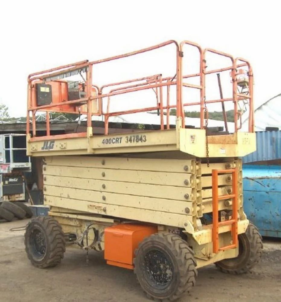 Mild Steel Hydraulic Scissor Lifting Trolley, Running Mode: Moving, Capacity: 2 Ton