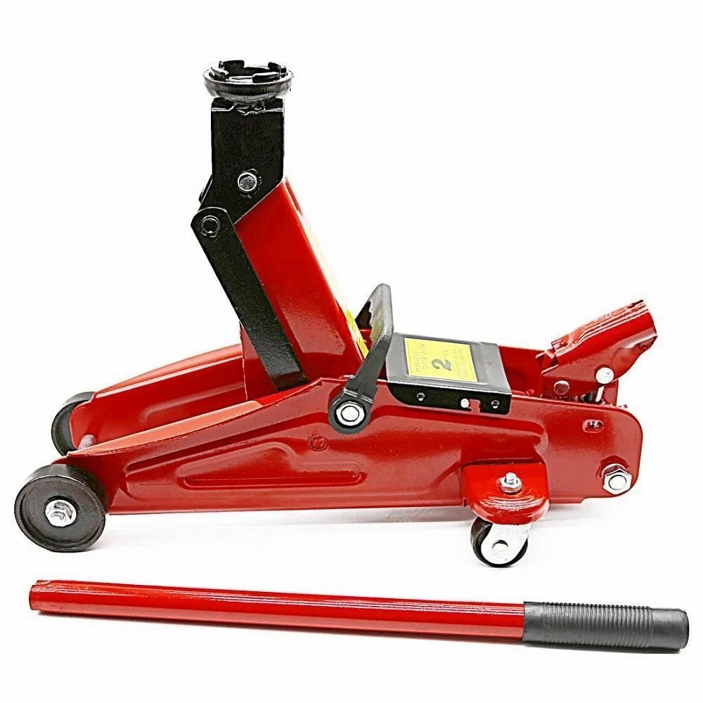 Mild Steel Hydraulic Trolley Jack, For Automobile Industry