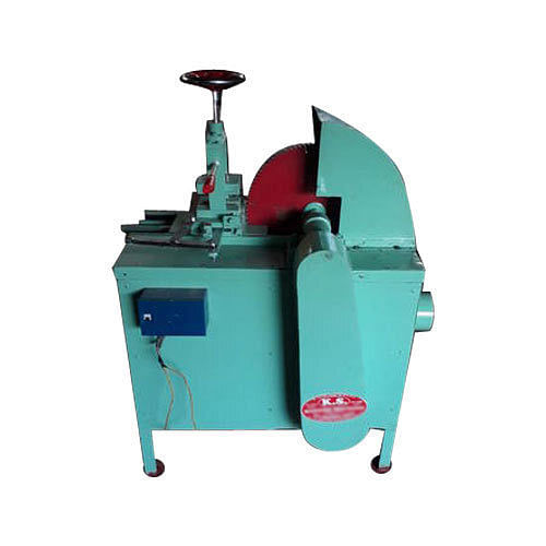 Mild Steel KS CRICKET Bat Handle & Choke Cutting Machine, 3 HP Electric, Production Capacity: 100 Pieces per hour