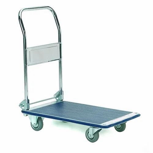 Mild Steel Luggage Handling Trolleys, For Industrial