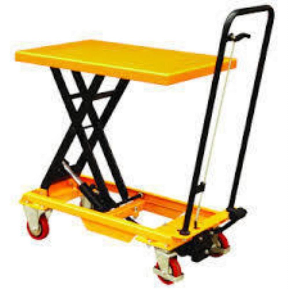 Mild Steel Manual Maini Scissor Lift Table