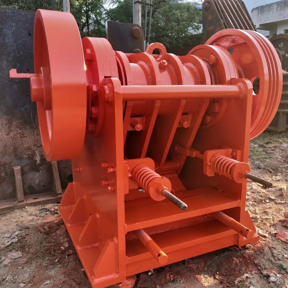 Mild Steel MJS-4208 Single Toggle Jaw Crusher, For Industrial, Capacity: 25 - 65 Tph