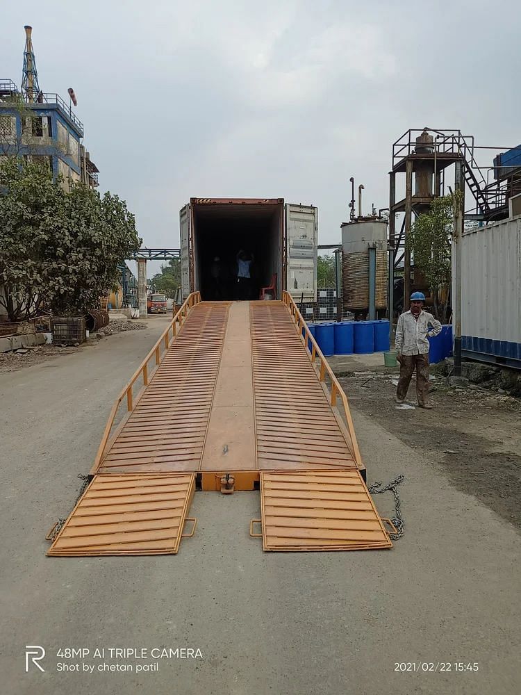 Mild Steel Mobile Dock Ramp