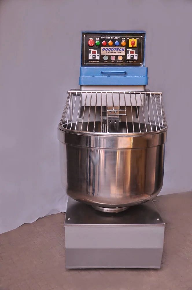 Mild Steel (MS) Bakery Spiral Mixer