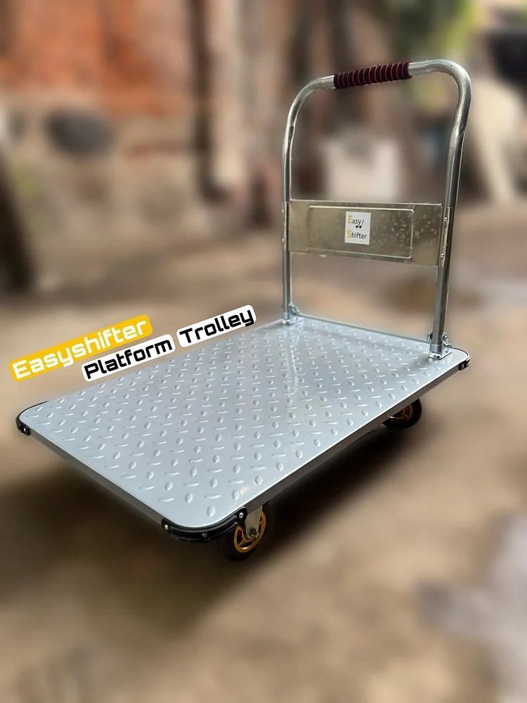 Mild Steel MS Platform Trolley, For Carrying Luggage