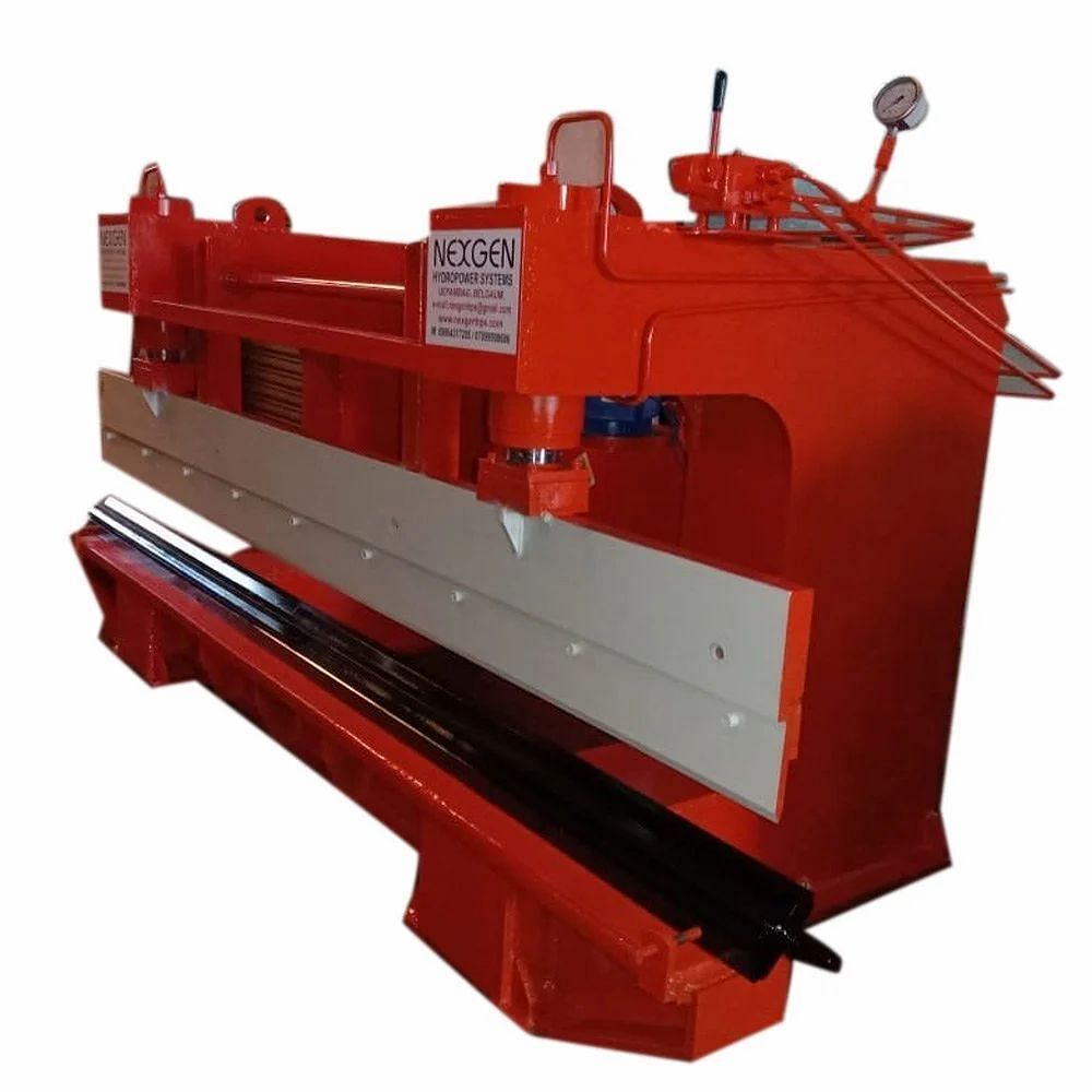 Mild Steel Nexgen Hydraulic Sheet Bending Machine, Capacity: 5 Ton