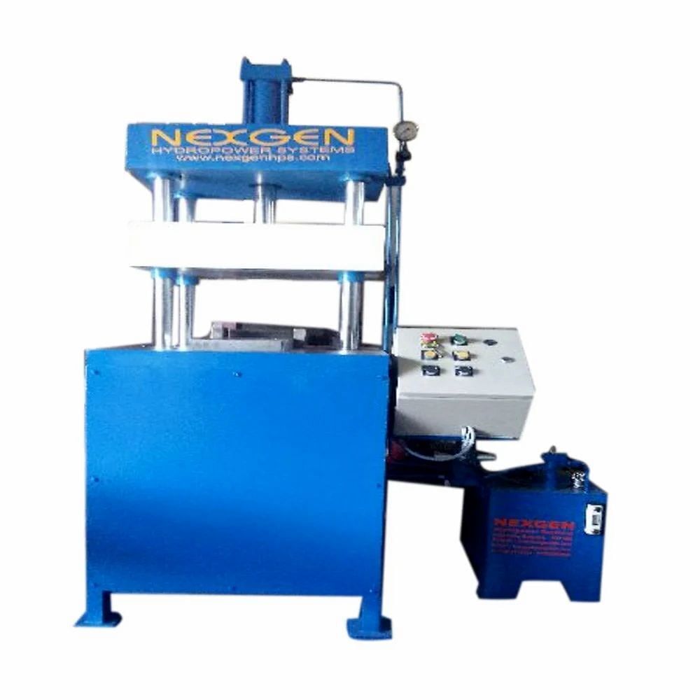 Mild Steel Nexgen Pillar Type Hydraulic Press, Capacity: 300 Ton