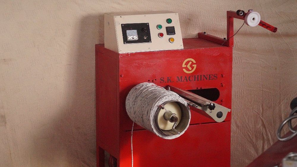 Mild Steel Paper Rope Rewinding Machine