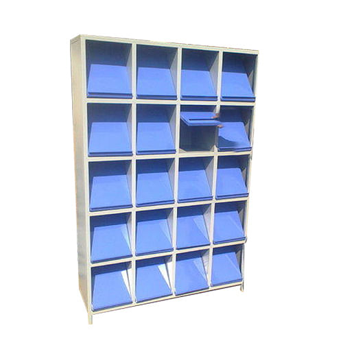 Mild Steel Periodical Book Display Rack, 5 Shelves