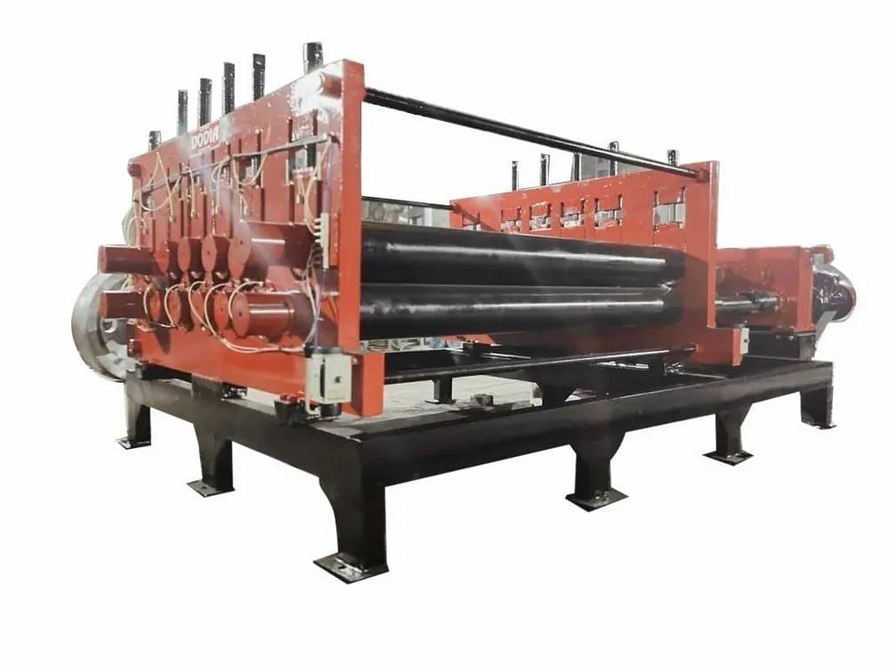 Mild Steel Plate Straightening Machine