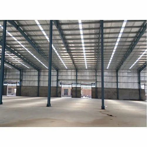 Mild Steel Prefab Prefabricated Factory Shed