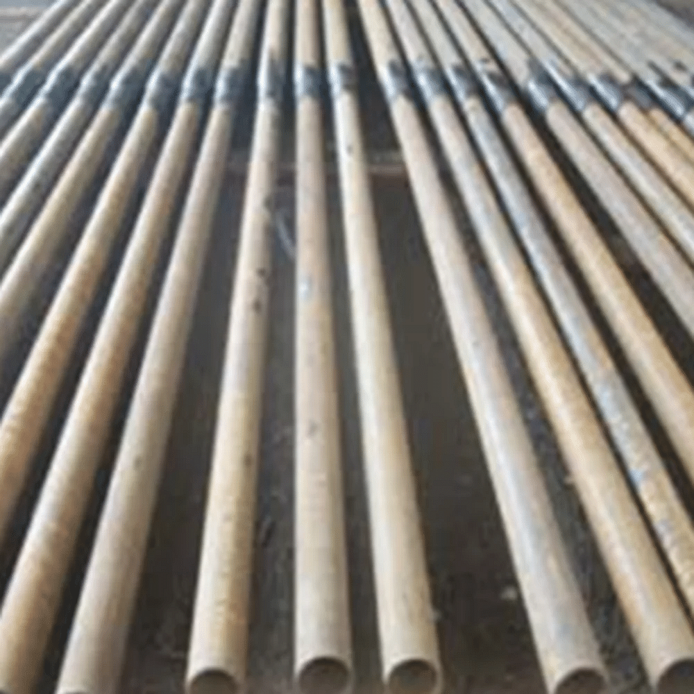 Mild Steel Round Swage Pole, For Highway, 9 M