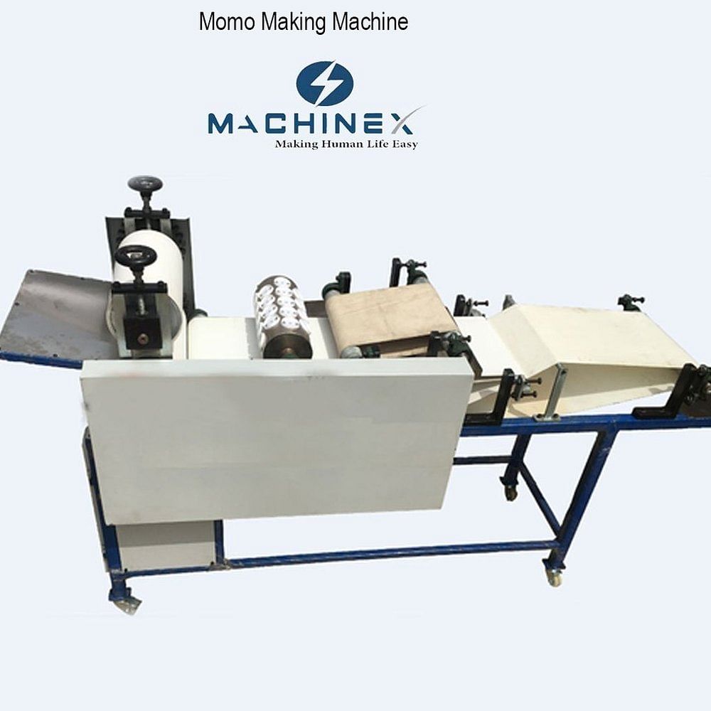 Mild Steel Semi-Automatic Momo Making Machine, For Restaurant, Capacity: 2000 Pieces/Hr