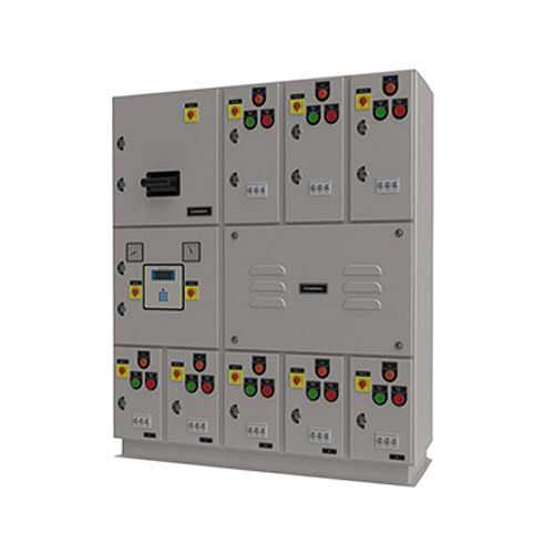 Mild Steel sheet Three Phase Instrumental Control Panel