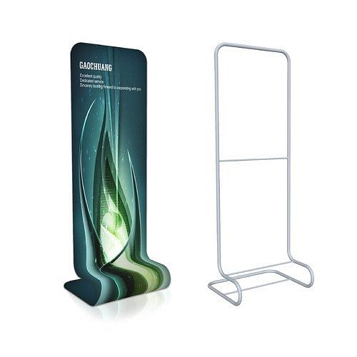 Mild Steel Silver Promotional Display Standee, Size: Free Size