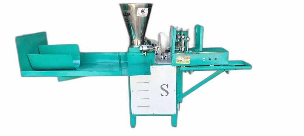 Mild Steel Soham 135 Agarbatti Making Machine, Production Capacity: 150, 350-400