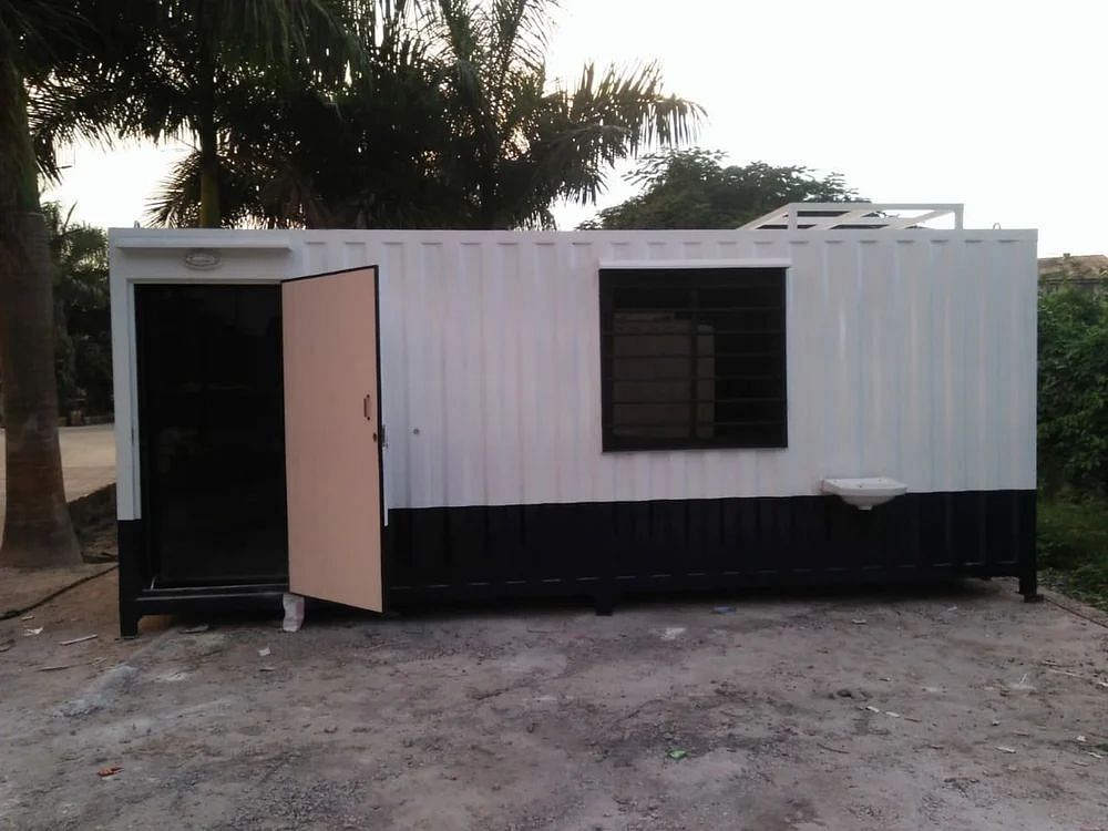 Mild Steel Stainless Steel Portable House, For Office