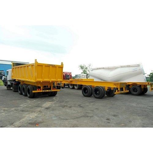 Mild Steel Tip Bulker Semi Trailer, Model Name/Number: Gourika India Limited