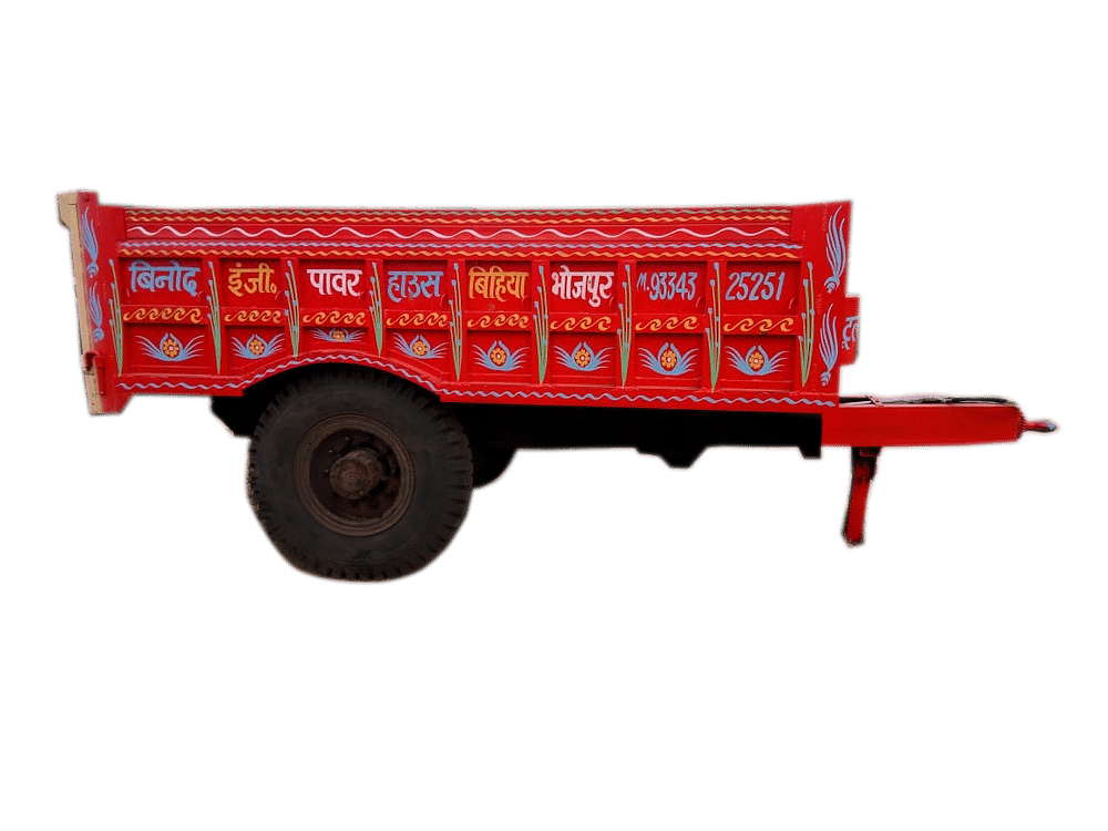 Mild Steel Tractor Trolleys, Size: 10x6 Feet