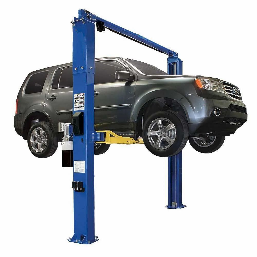 Mild Steel Two Vehicle Post Lift, For Parking, 4-6 tons