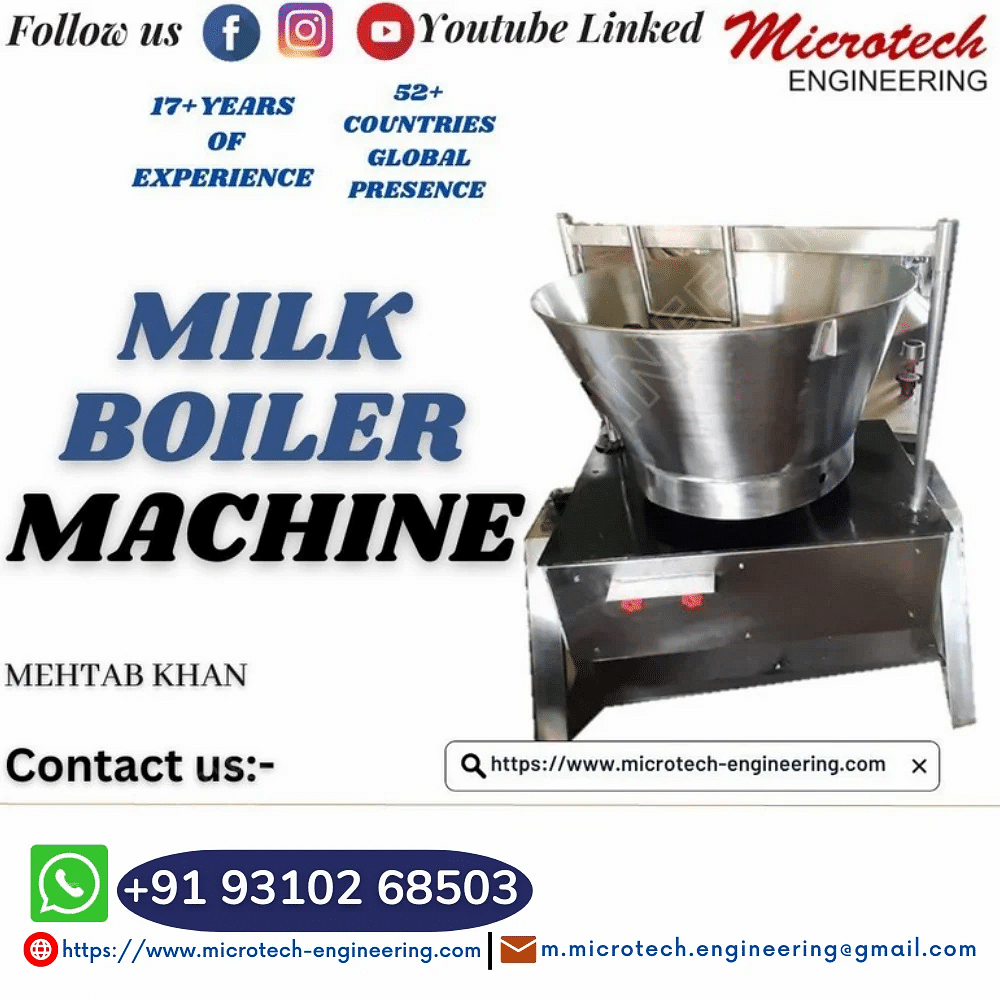 Milk Boiler Machine, Capacity(Litre/Hour): 500, Capacity: 100 L