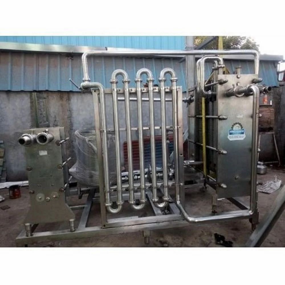 Milk Pasteurization Plant, 220-440 V, Capacity: 100-5000 Litre/Hr