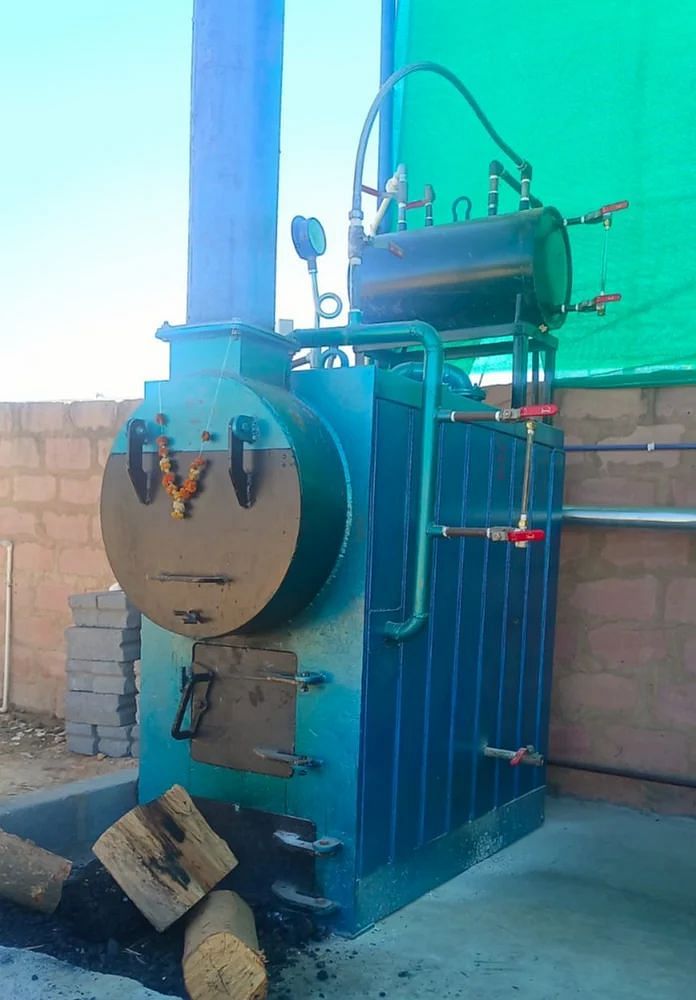 Milk Pasteurizer Wood Fired Khoya Mawa Making Machine, 2000 kg/hr