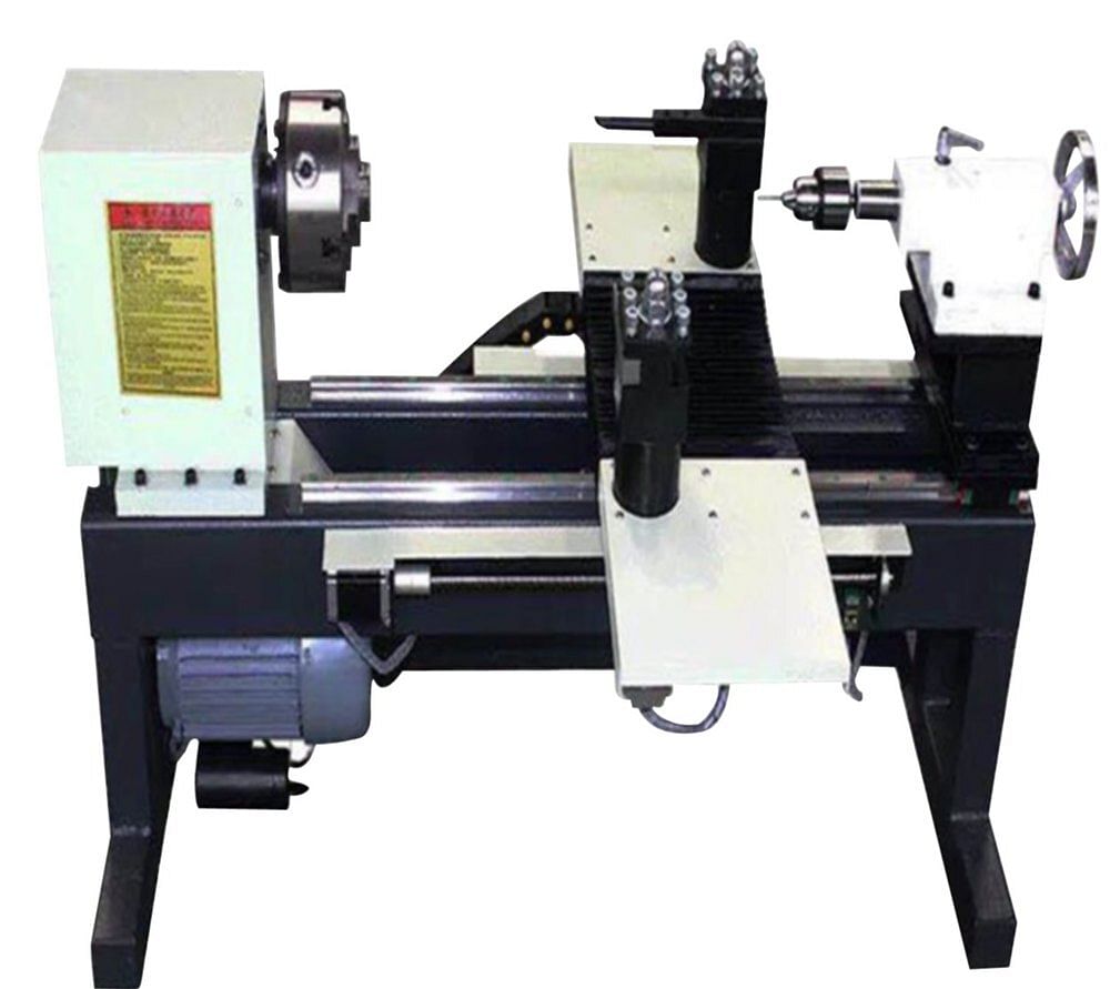 Mini CNC Wood Lathe, Model Name/Number: CWL-160, Motor: 1.5kw