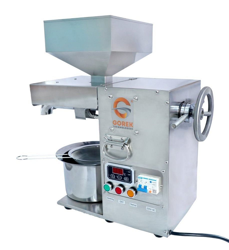 Mini Oil Expeller Machine, Capacity: 8-10 KG/HR