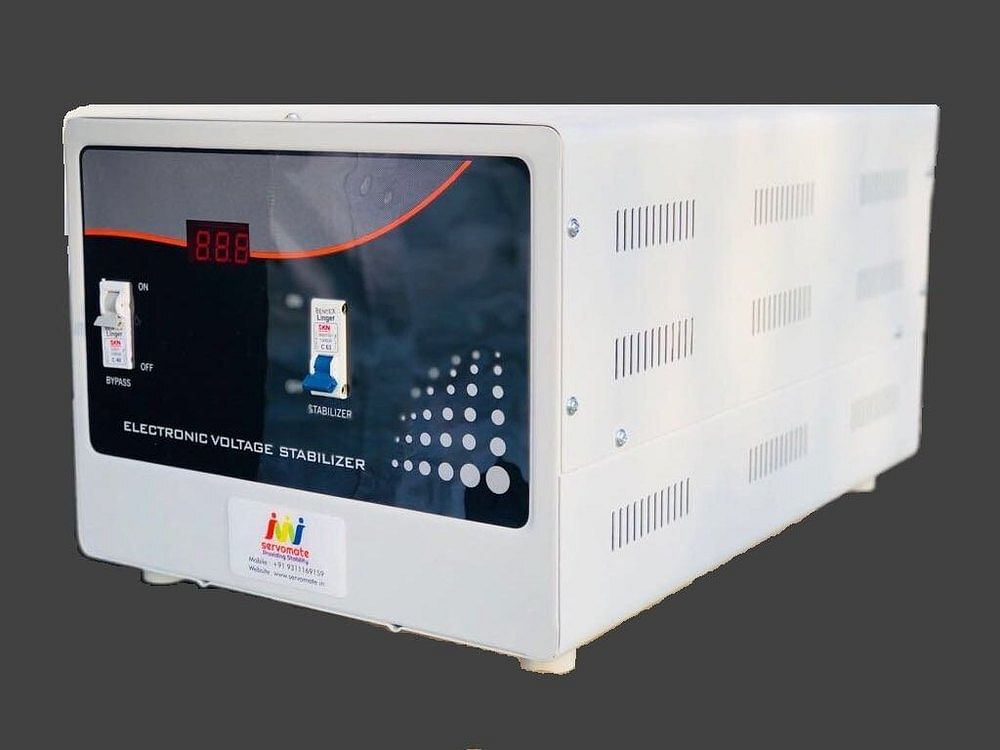 Model Name/Number: Servomate 10 KVA  Model Single Phase Main Line Voltage Stabilizer