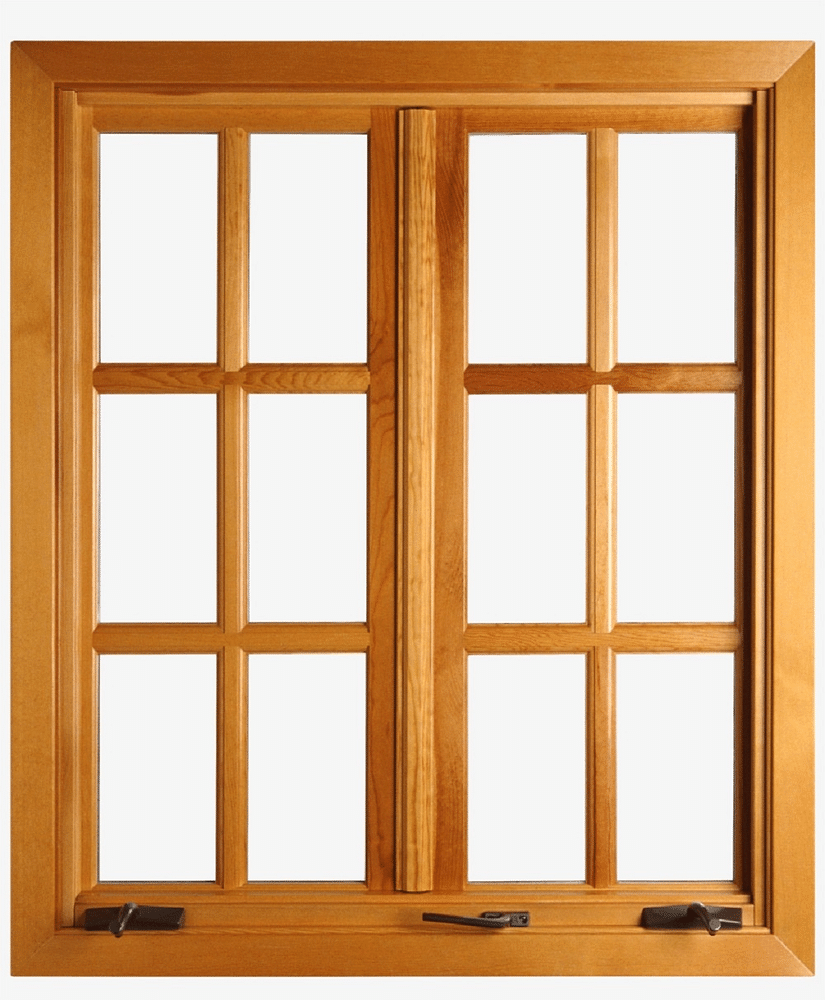 Modern Wooden Window Door