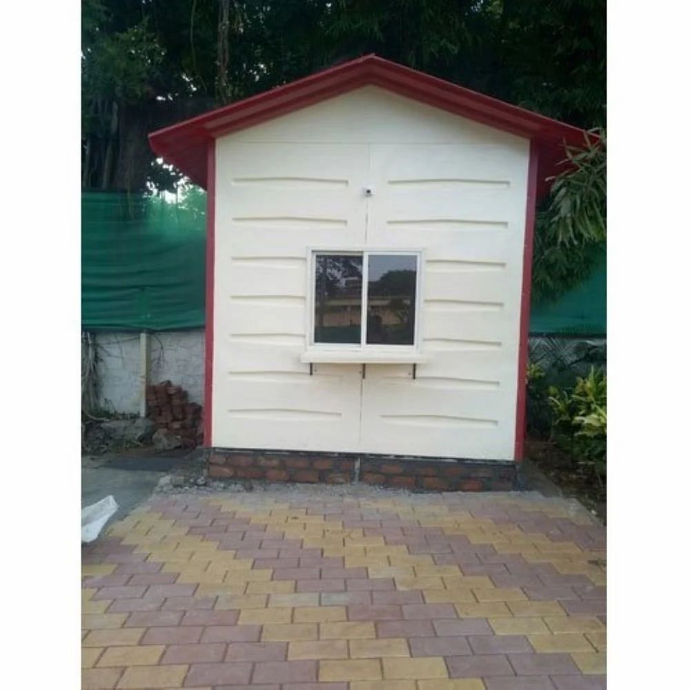 Modular FRP Portable Security Cabin