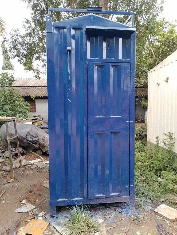 Modular Mild Steel Mobile Toilets 4""x4''x8.0