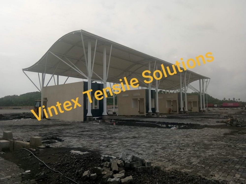 Modular PVC(Cover) Entry Gate Tensile Structure