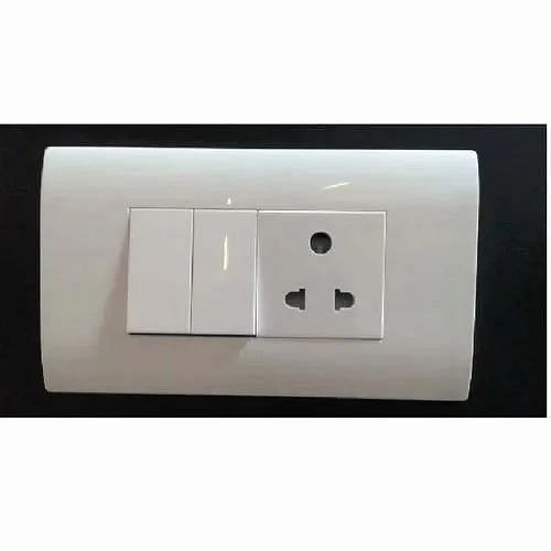 Modular Switch Socket Combination, Polycarbonate