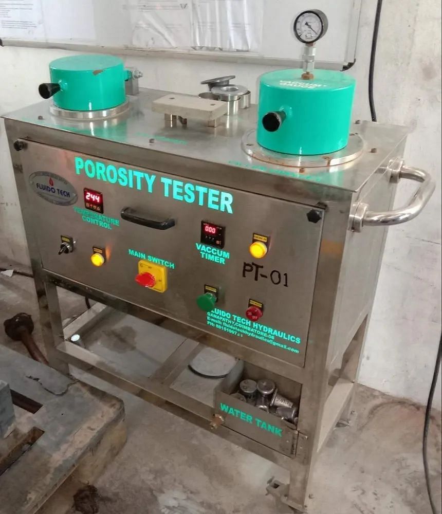 Movable Trolly Stainless Steel Vacuum Porosity Tester Machine