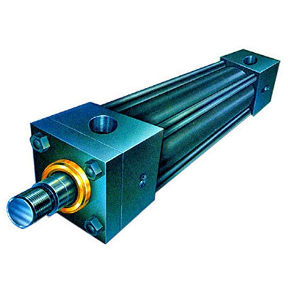 MS 160 mm Industrial Hydraulic Cylinder, Single Acting, Capacity: 80 Ton