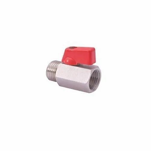 MS Mini Ball Valve, Valve Size: 1/8  inch, Water