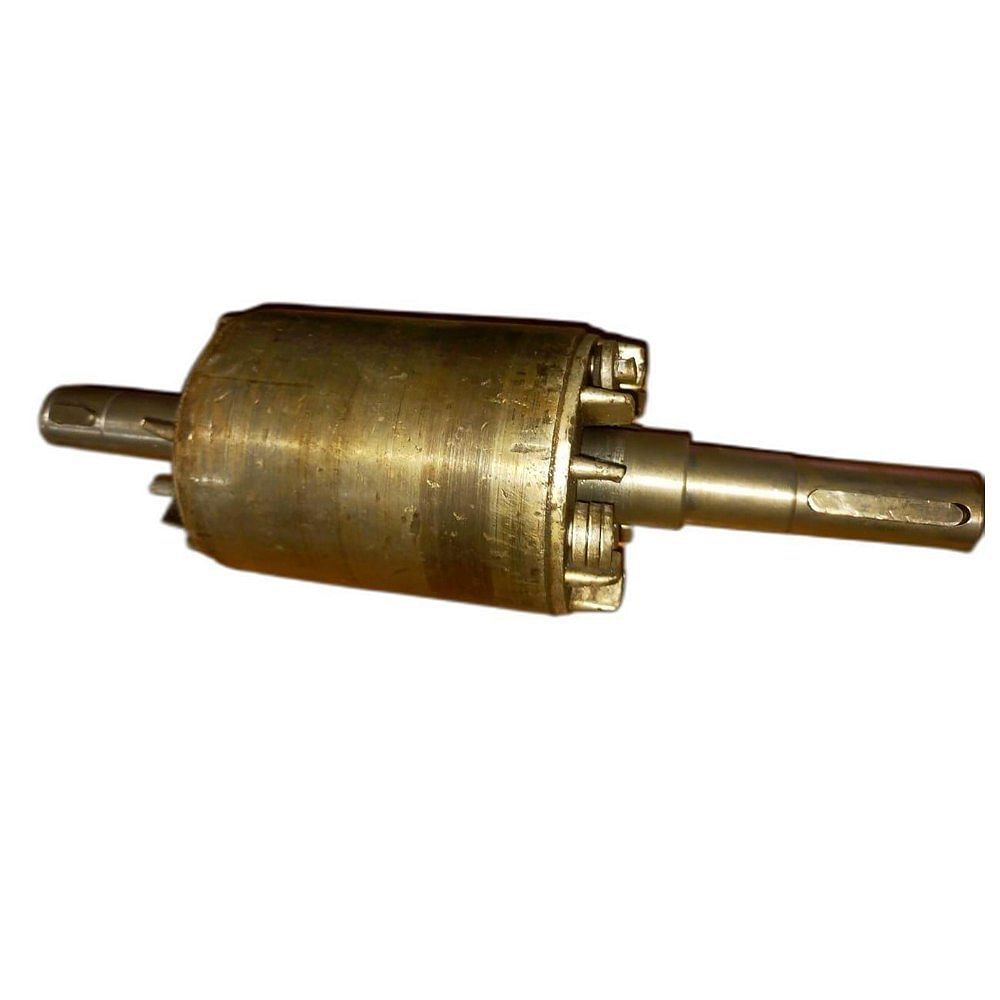 MS Polished Monoblock Motor Rotor Shaft, For Industrial, 17mm