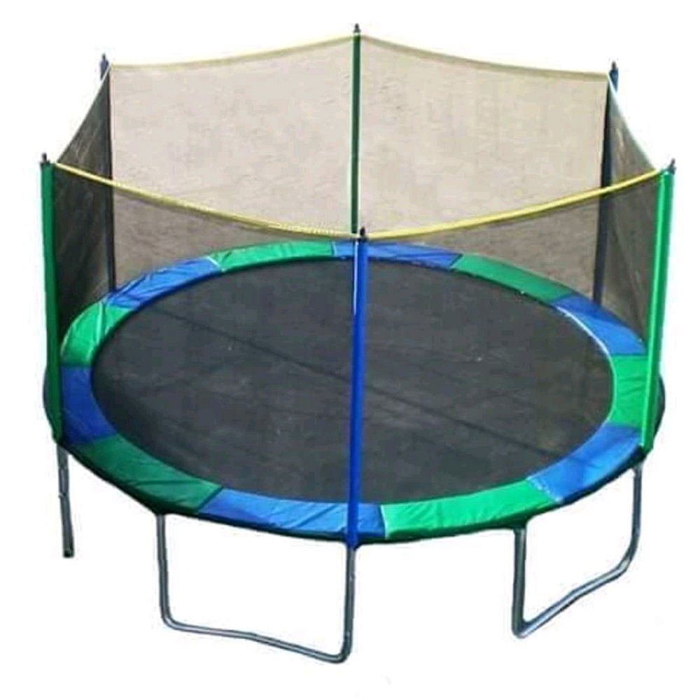 MS, PP, Nylon Kids Jumping Trampoline, For Outdoor