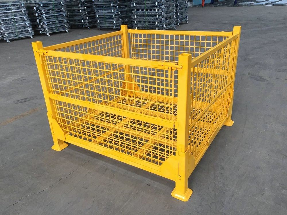 MS & SS Wire Mesh Containers