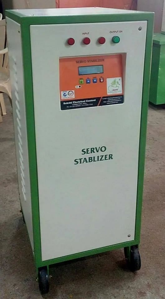 MS Three Phase Servo Voltage Stabilizers, Capacity: 1500 Kva, 380 - 480 V