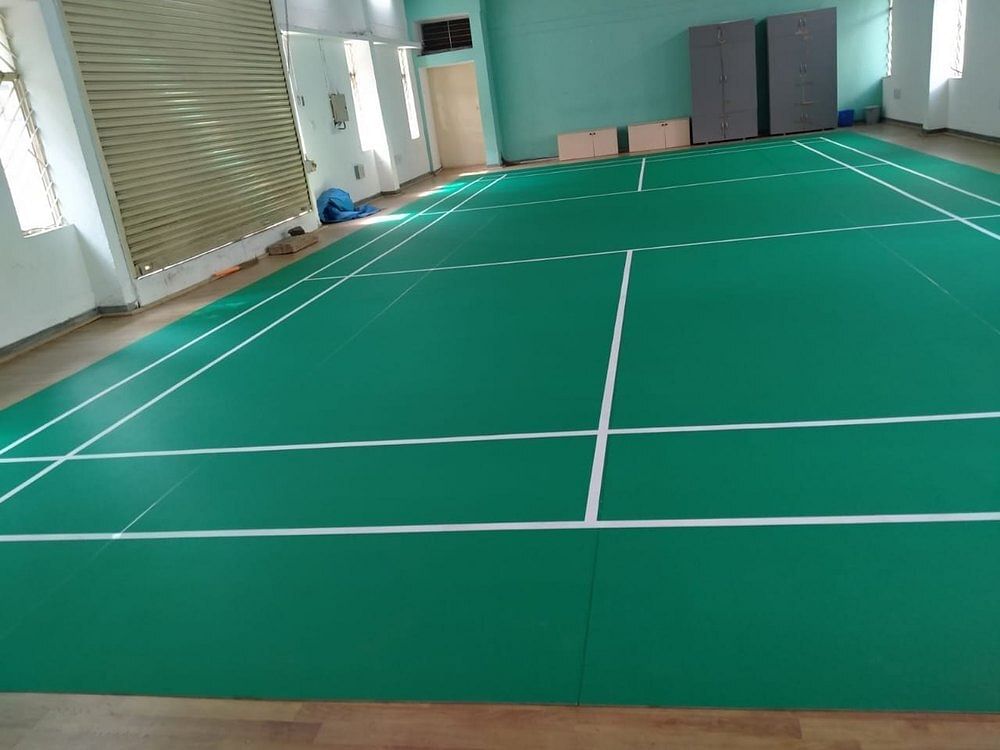 MSG Green Vinyl sports flooring