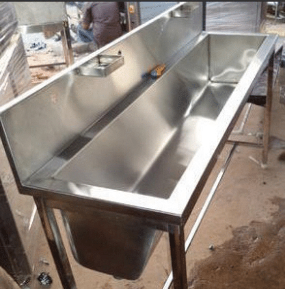 M.Simna equipment Silver Stainless Steel Industrial Sink