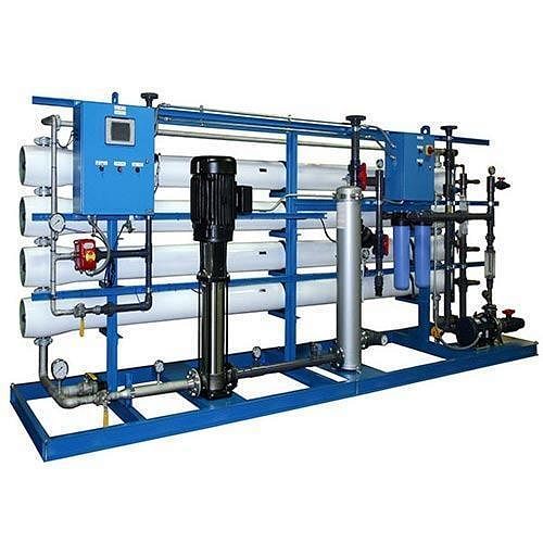 MS,SS SKID Reverse Osmosis Plant, For Industrial, RO Capacity: 10000LPH