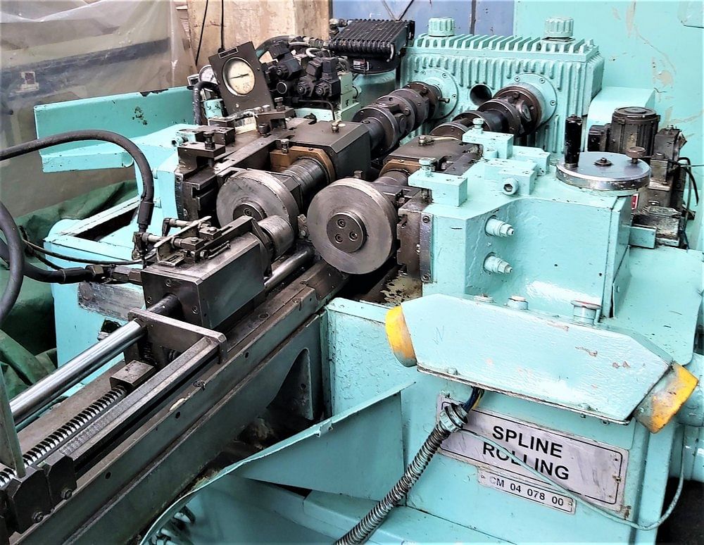 MTE 20 TON Spline Rolling Machine