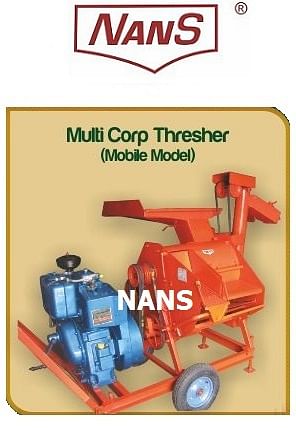 Multi Crop Thresher, 15 HP