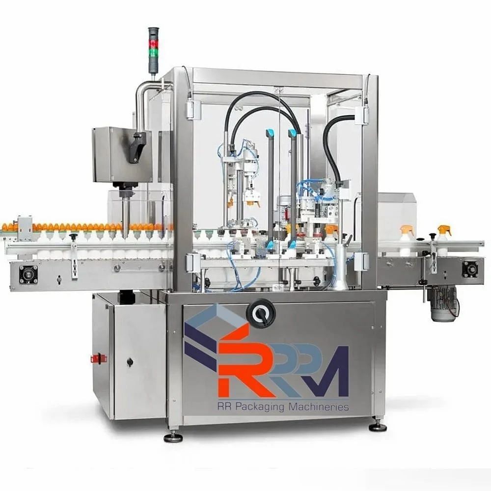 Multi Head Automatic Cap Sealing Machine, Capacity: 20-30 Cap/Minute