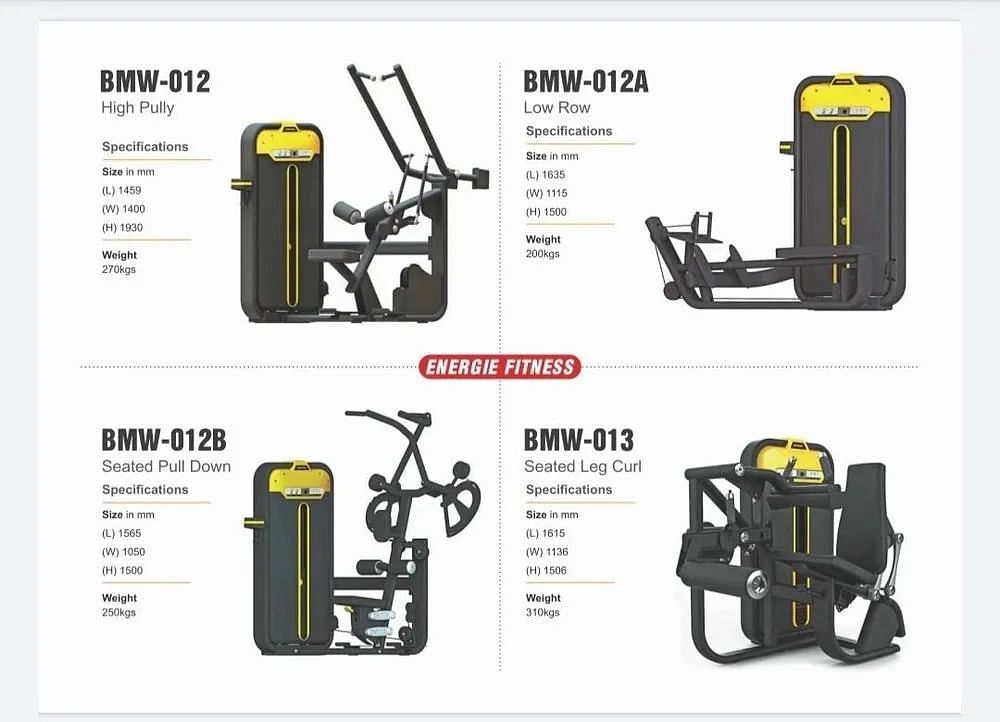 Multi Muscle Commercial Energie Fitness Bmw-012/012a/12b/013